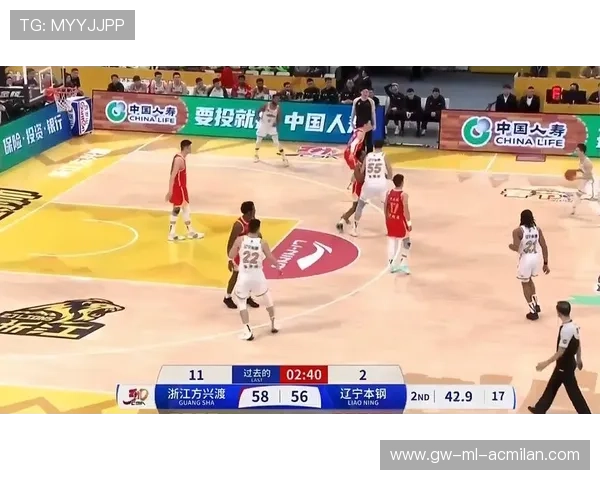 CBA 球员的远投技巧让比赛进入高潮